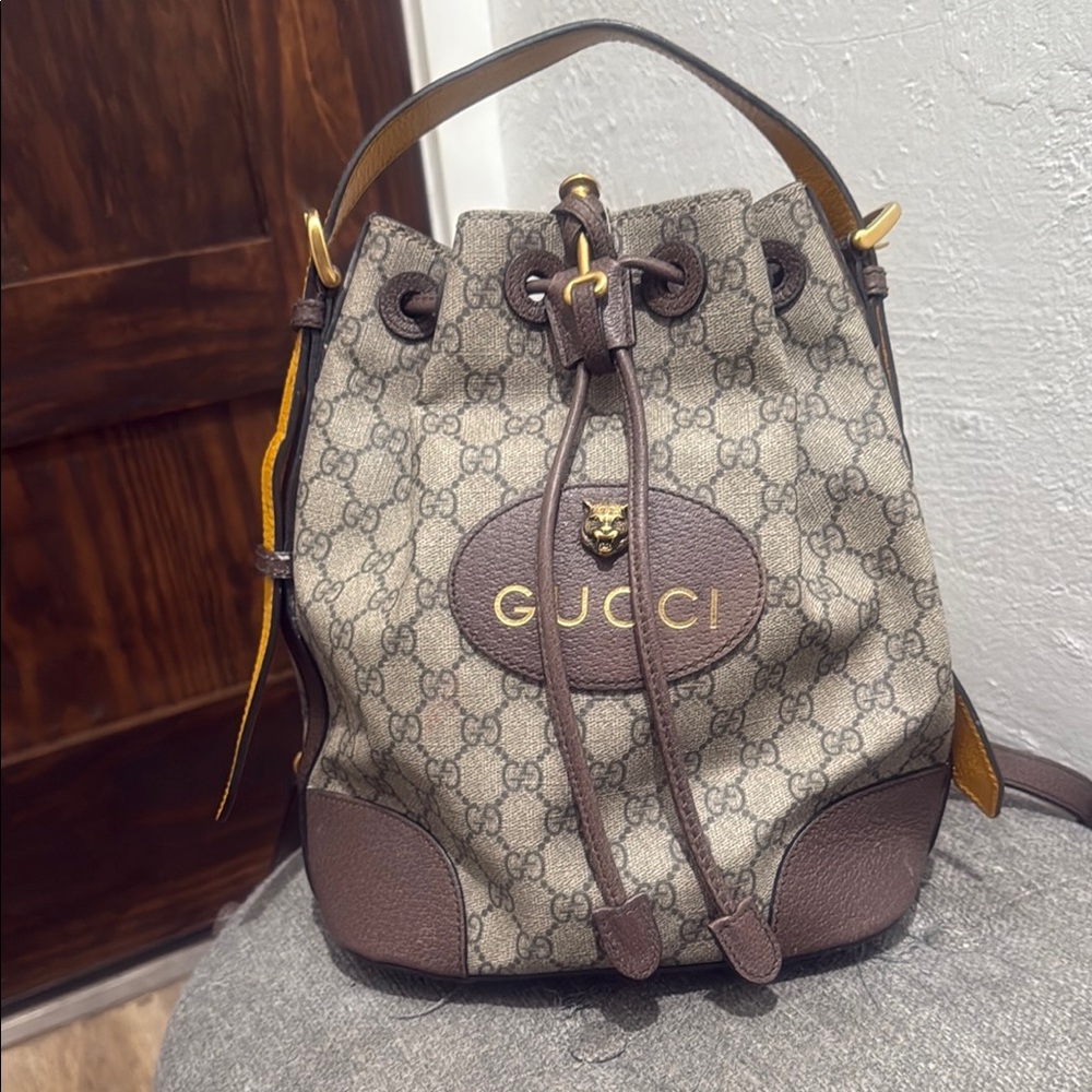 Gucci Brown and Tan Women's Bag